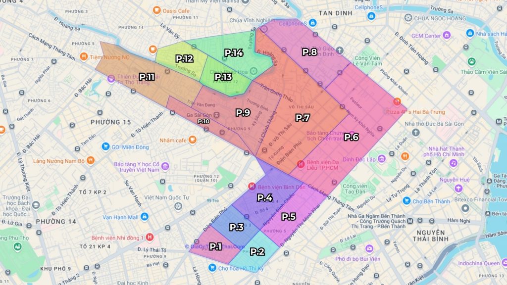 ban do hanh chinh quan 3 tp hcm