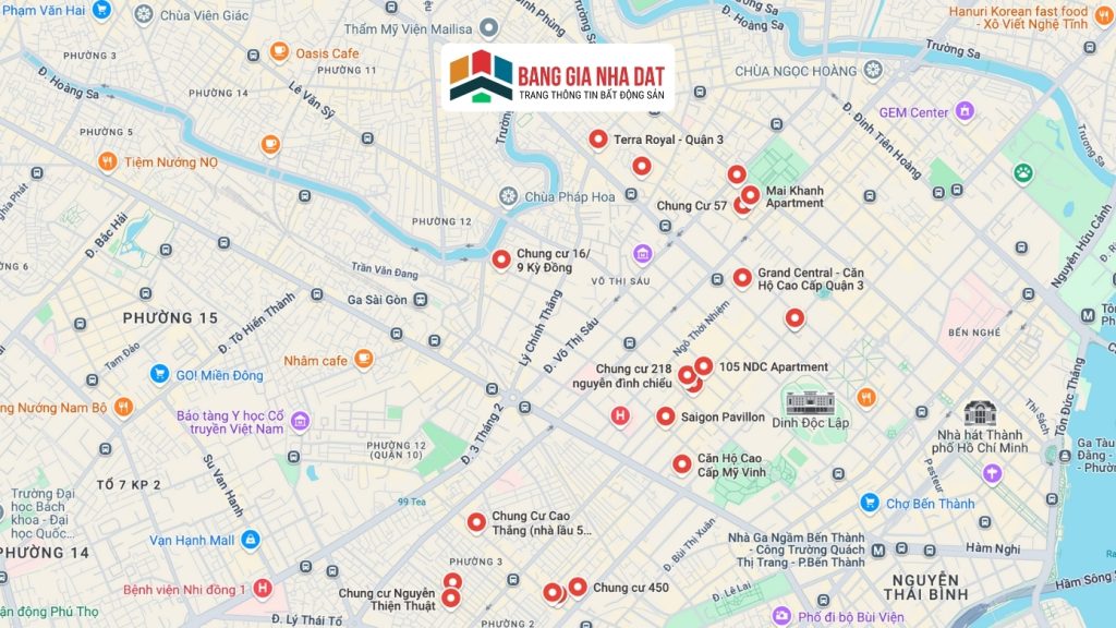 mot so du an can ho chung cu quan 3 tp hcm