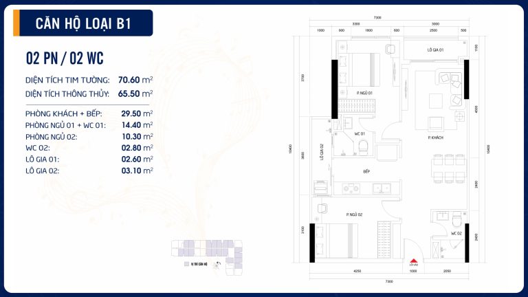 mat bang can ho symlife thuan an loai b1