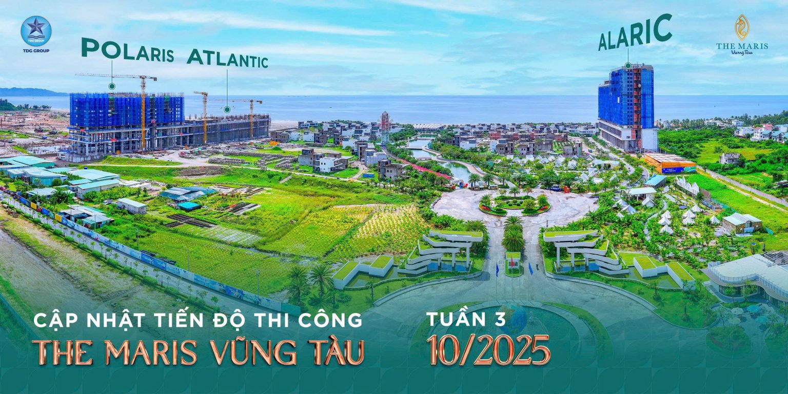 cap nhat tien do xay dung the maris thang 10 2025