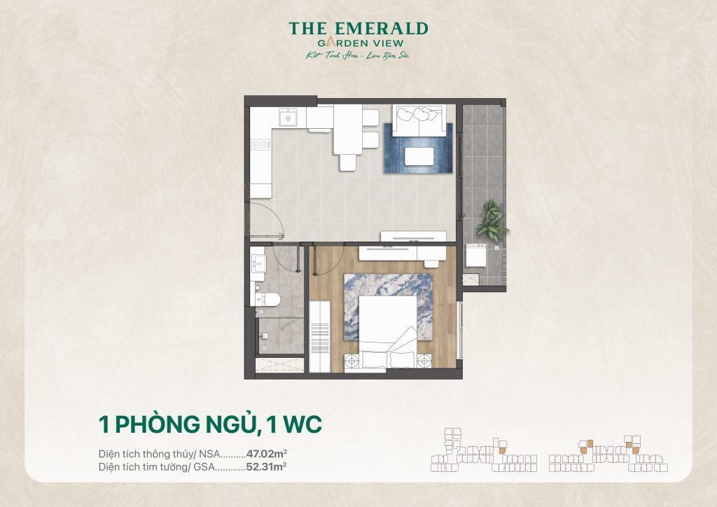 layout can ho the emerald garden view 1pn