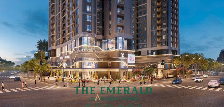 the emerald garden view