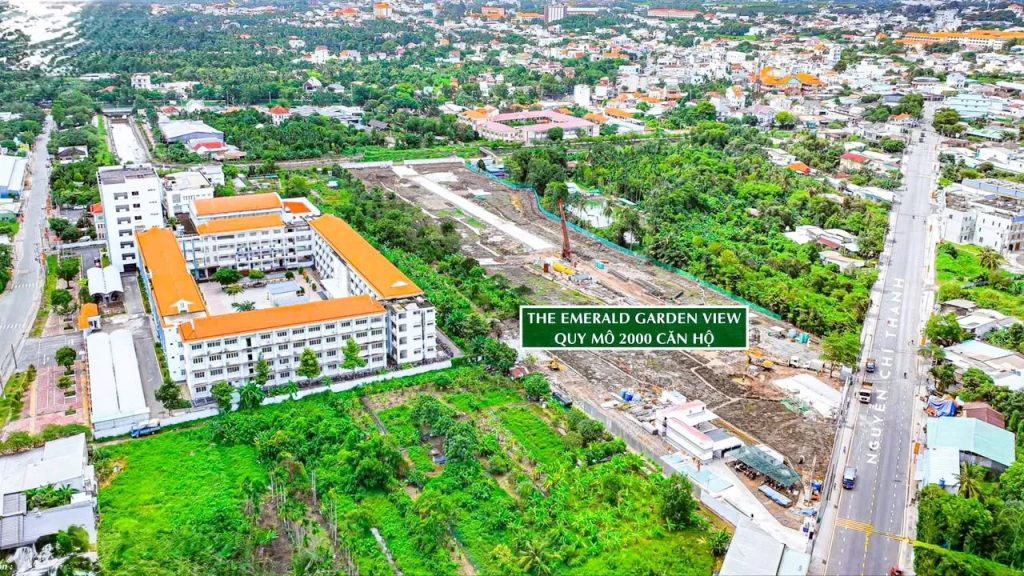 tien do du an the emerald garden view