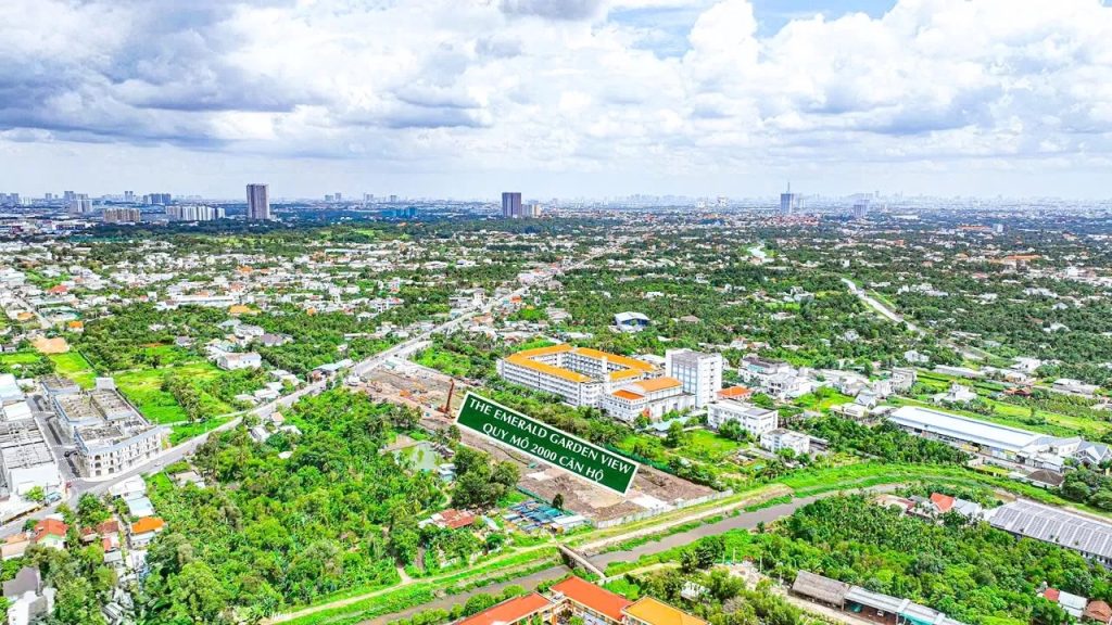 tien do du an the emerald garden view
