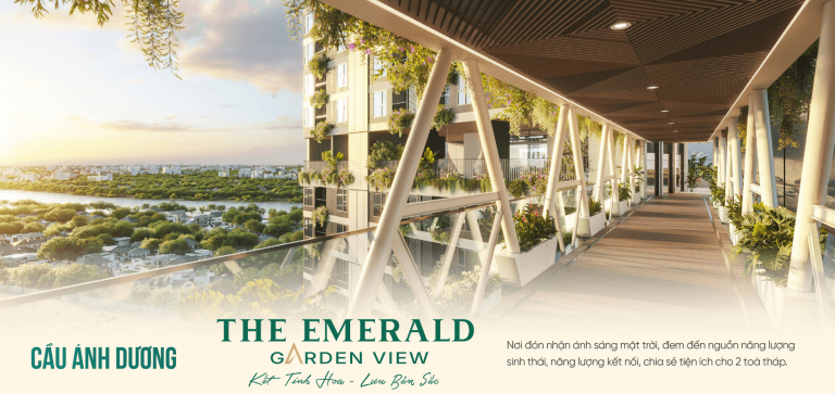 tien ich the emerald garden view cau anh duong