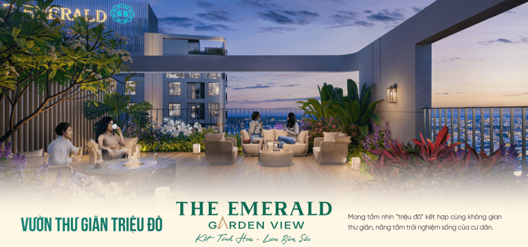 tien ich the emerald garden view vuon thu gian trieu do