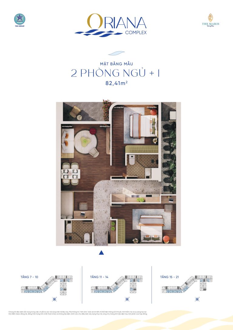 mat bang can ho oriana complex 2pn1