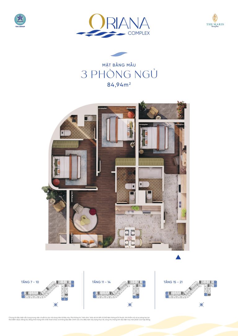 mat bang can ho oriana complex 3pn