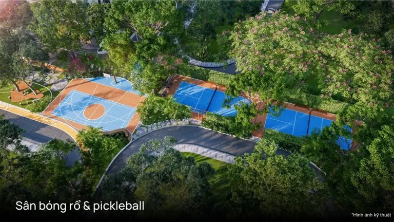 san bong ro va pickleball lusso saigon