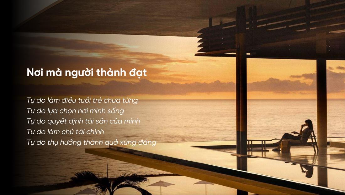 Nơi mà người thành đạt tự do làm chủ